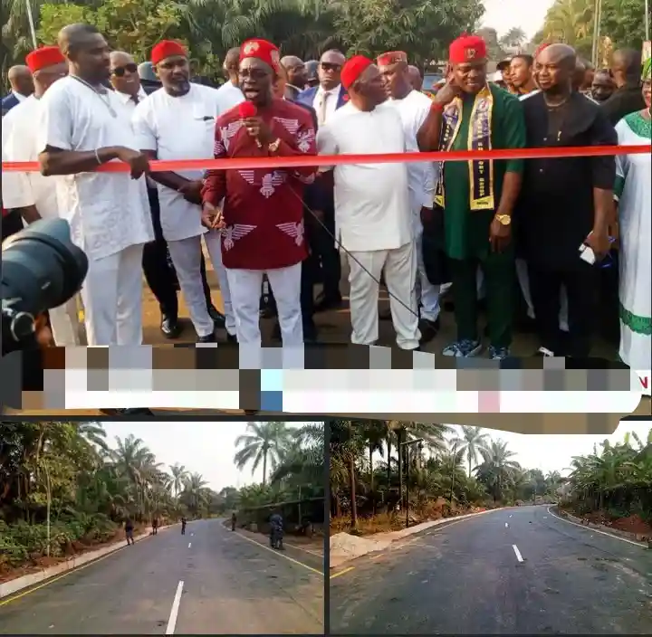 Zenco communication road construction Ukpor Anambra